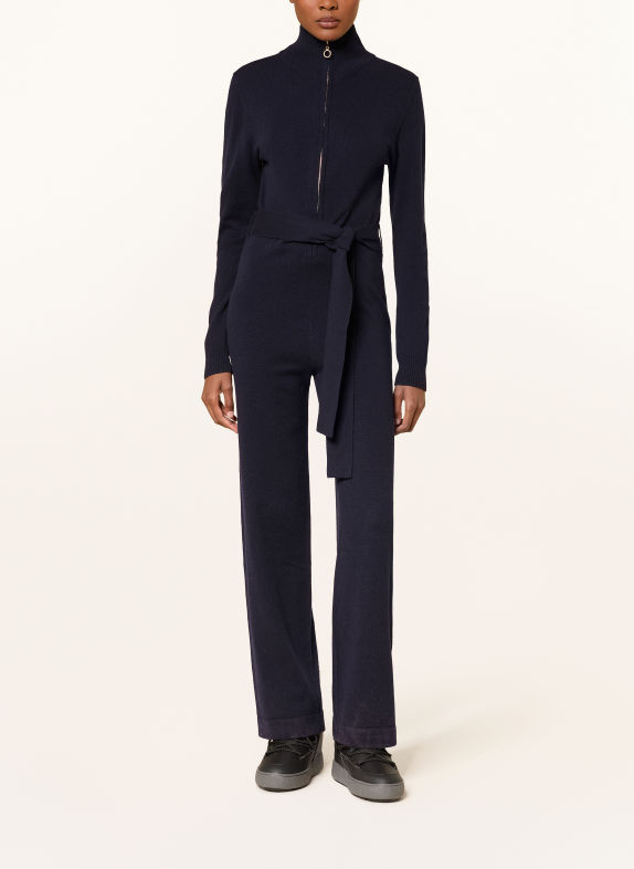 MRS & HUGS Jumpsuit DONKERBLAUW
