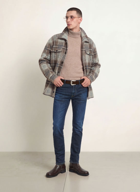 JACOB COHEN BARD Slim Fit Jeans 100D DARK BLUE