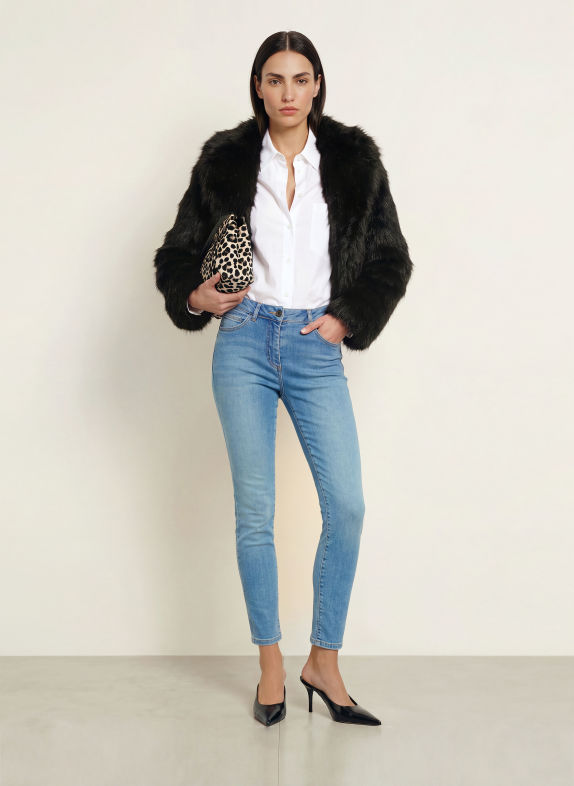 PATRIZIA PEPE Skinny jeans CB40 LIGHT BLUE WASH
