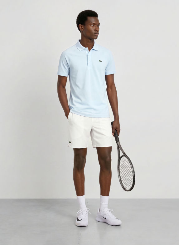 LACOSTE Tennisshort WIT