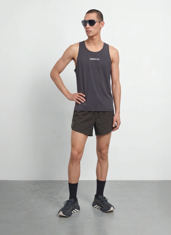 GYMSHARK Débardeur BETTER LEVEL GRIS FONCÉ