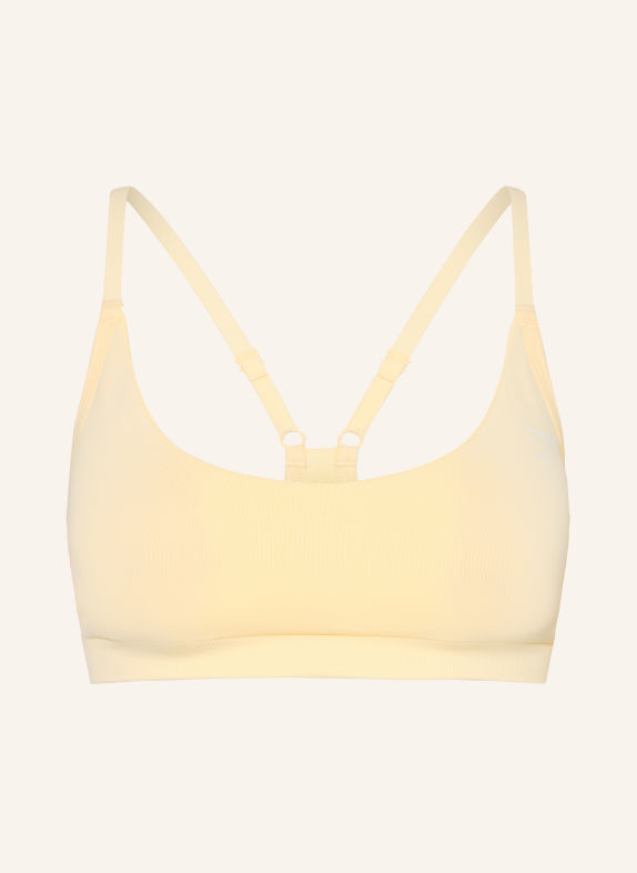 GYMSHARK Soutien-gorge de sport LIGHT SUPPORT JAUNE CLAIR