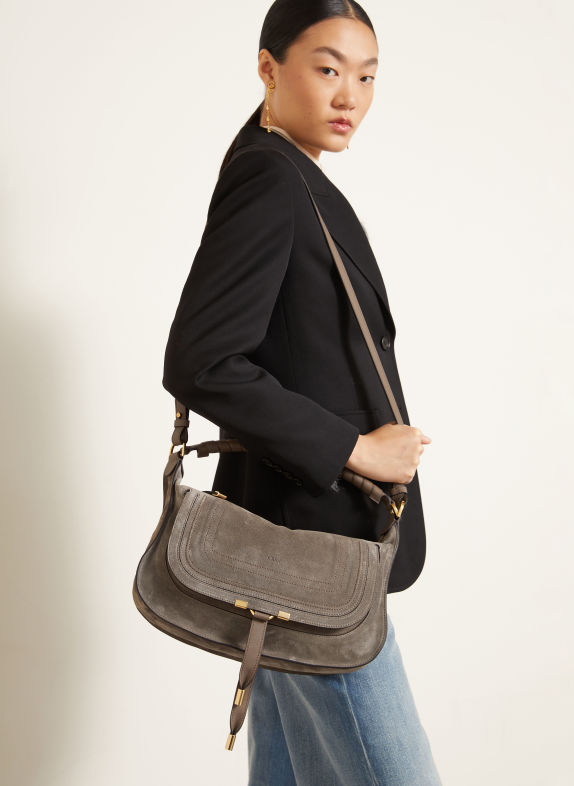 Chloé Kabelka MARCIE 031 Nickel Grey