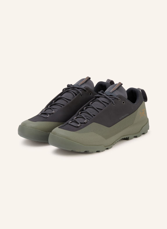 ARC'TERYX KONSEAL GTX Hiking Shoes DARK GRAY / GRAY / KHAKI