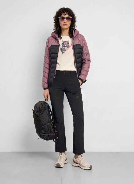 DYNAFIT RADICAL INSULATION Quilted Jacket PURPLE / BLACK