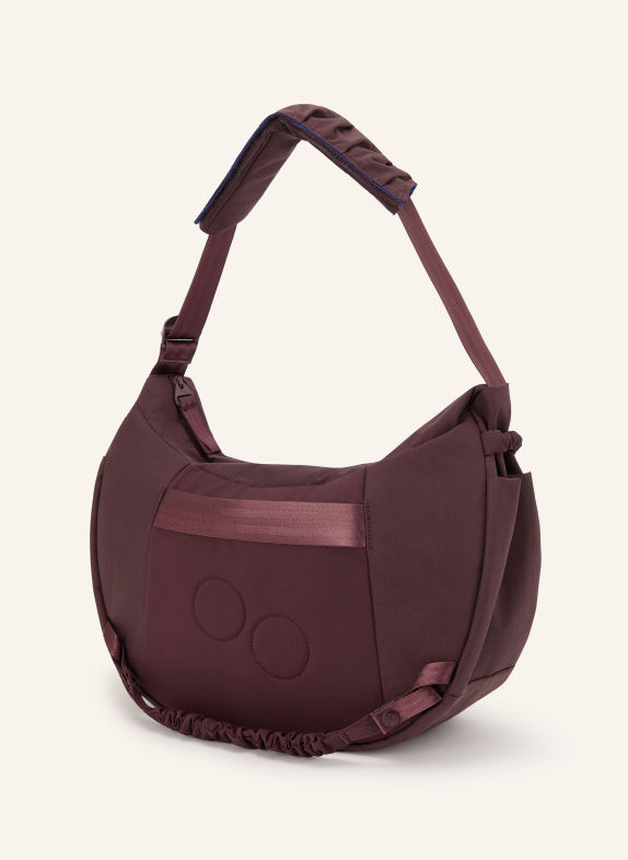 pinqponq KRUMM LARGE Crossbody Bag DARK RED