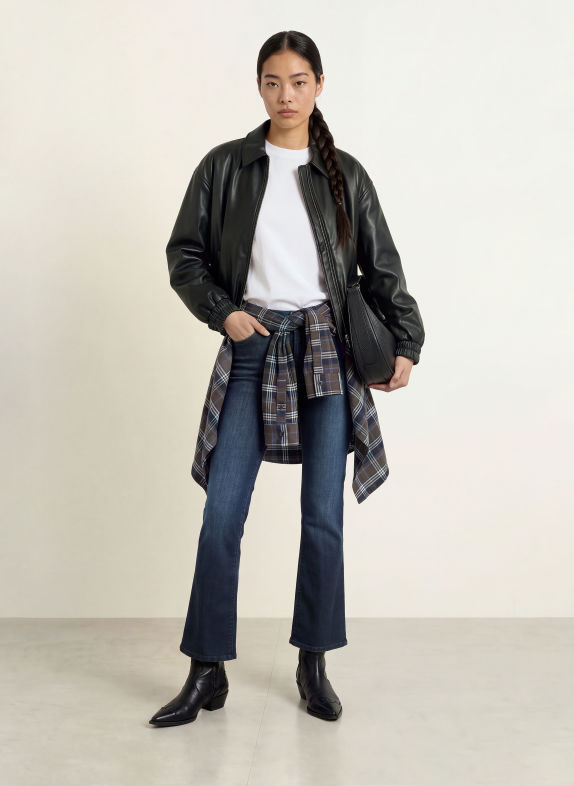 REPLAY Bootcut jeans NEW LUZ 007 DARK BLUE