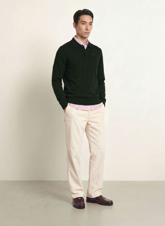 LA MARTINA Sweater DARK GREEN