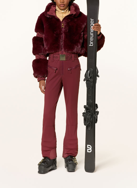 GOLDBERGH Combinaison de ski LIEKE ROUGE FONCÉ