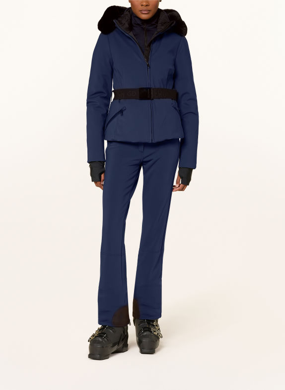 GOLDBERGH Veste de ski HIDA BLEU FONCÉ / NOIR