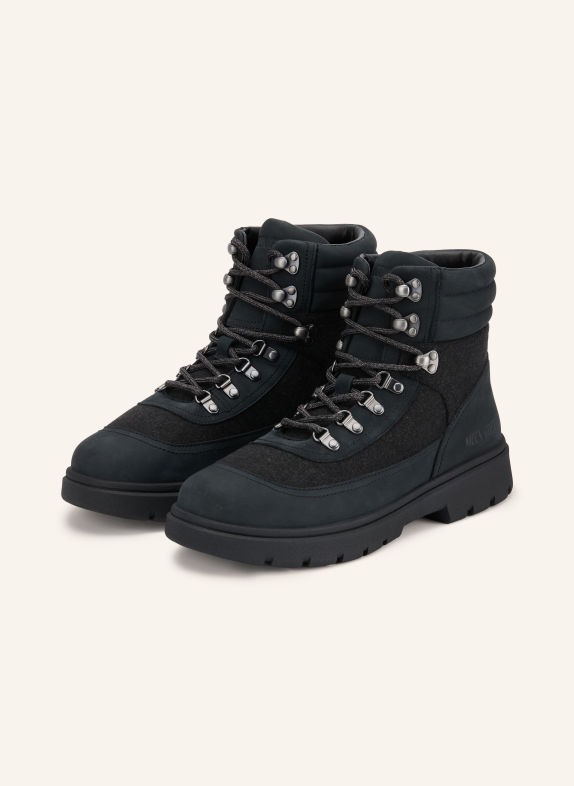 MOON BOOT Schnürboots COMBAT SCHWARZ