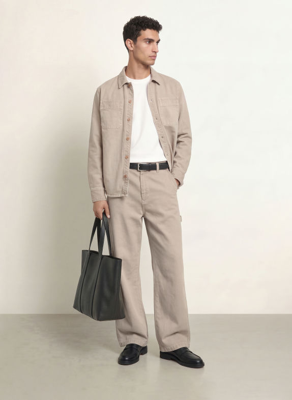 A.P.C. Jeansovershirt NOAH BEIGE