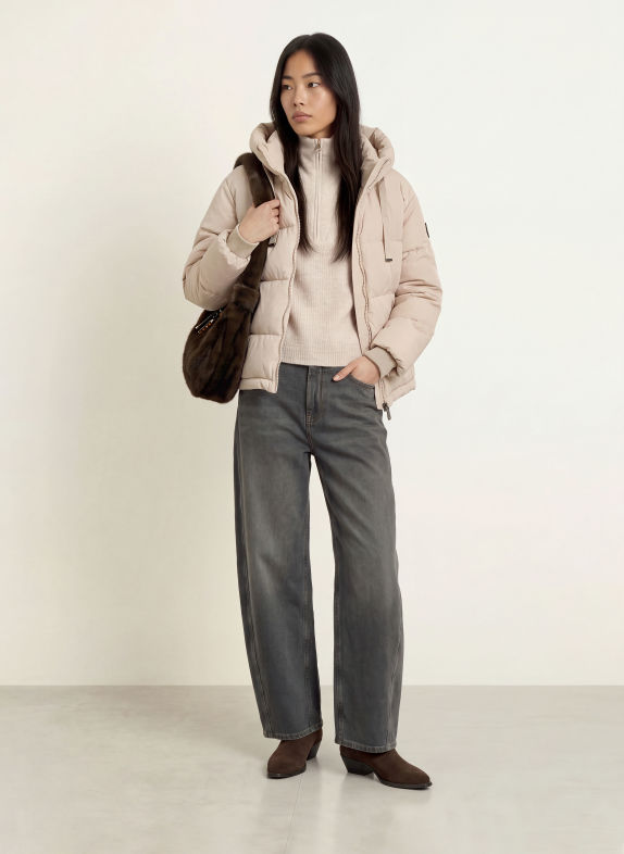 MOS MOSH Daunenjacke MMNOVA JILLY CREME