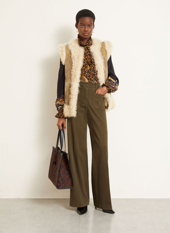 ETRO Pantaloni Marlene KAKI