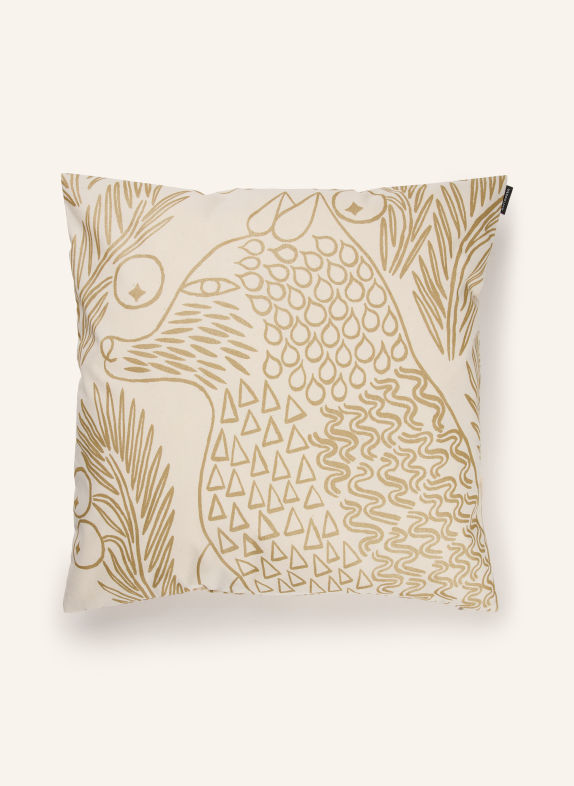 marimekko PIIRTO KETUNMARJA Decorative cushion cover with Glitter Yarn BEIGE / BEIGE