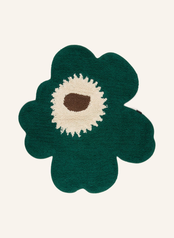 marimekko Badematte UNIKKO DUNKELGRÜN / CREME / TAUPE