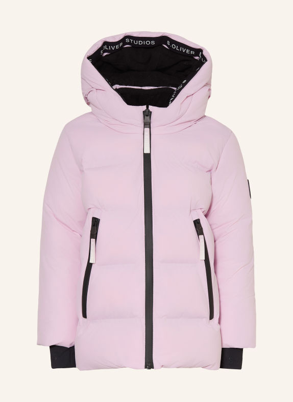 s.Oliver RED Quilted jacket LIGHT PINK / BLACK