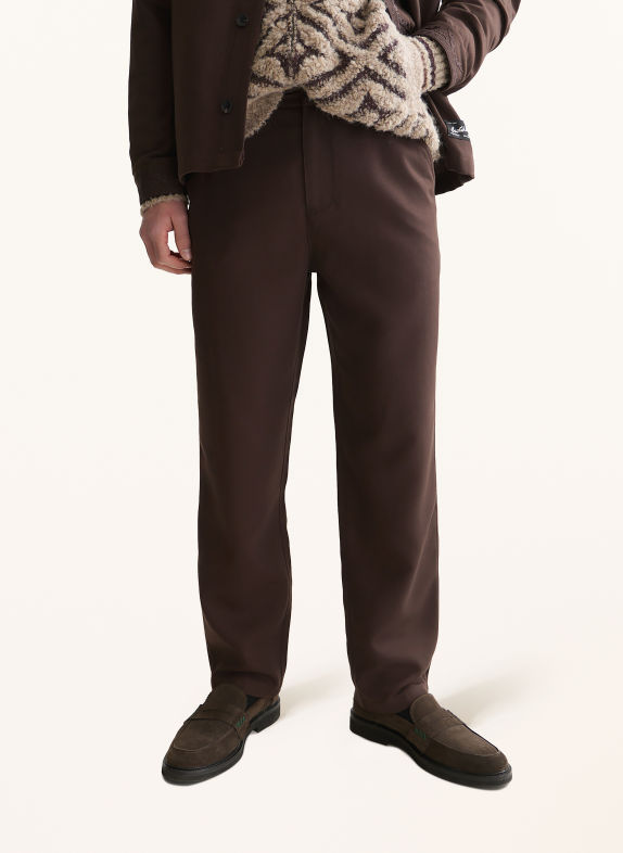 SCOTCH & SODA Chino HARPER Relaxed Tapered Fit DUNKELBRAUN