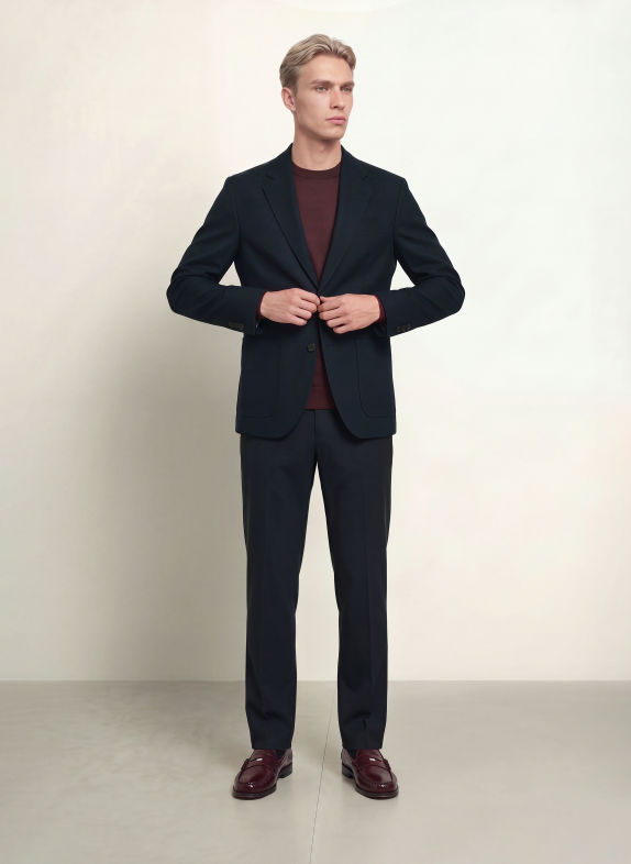 SCOTCH & SODA Regular-Fit Suit Jacket 401 NAVY