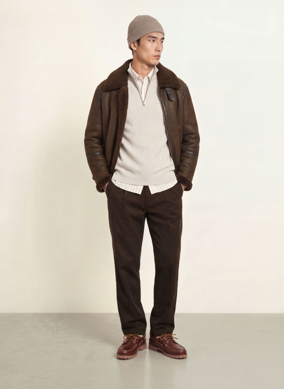 Gant Schipperstruien BEIGE
