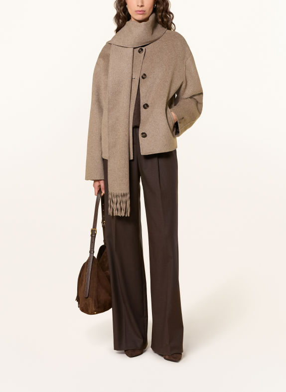 COMMA Veste boxy TAUPE