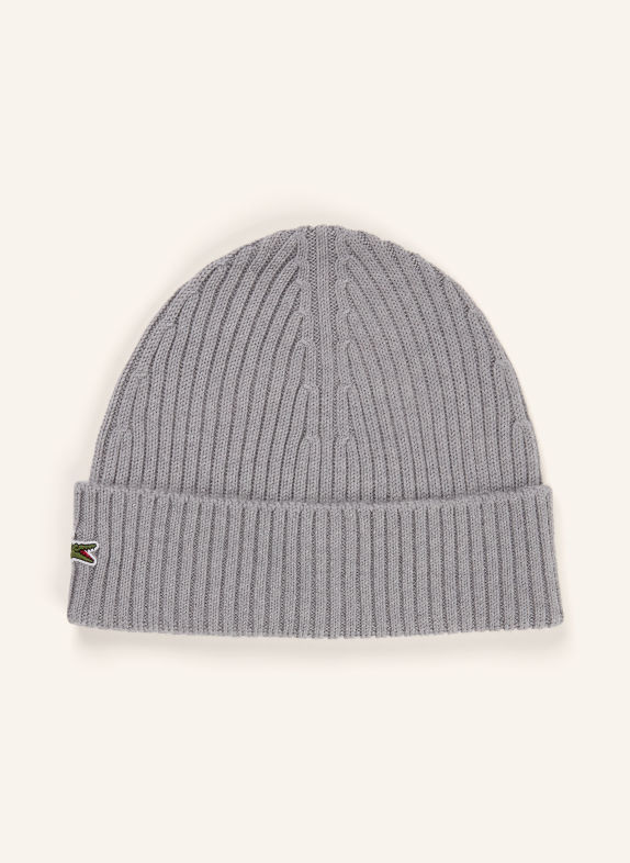 LACOSTE Mütze GRAU