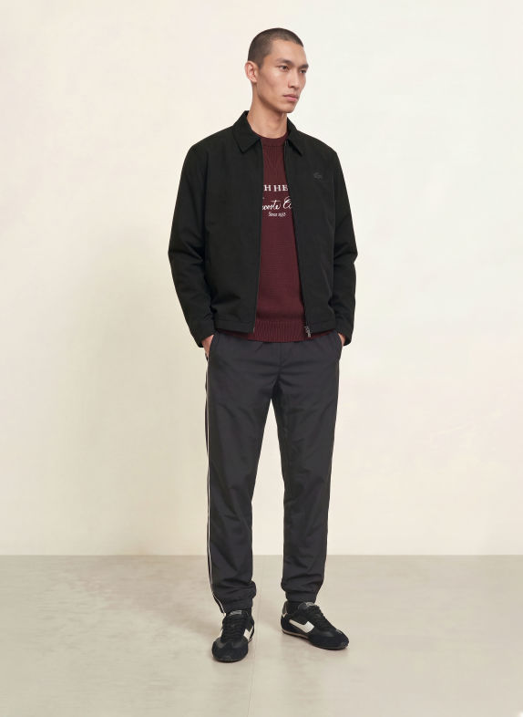 LACOSTE Jas ZWART
