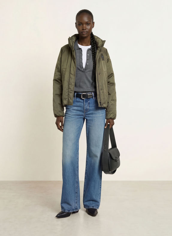 Blauer Jacke JESSEY GRÜN