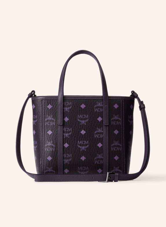MCM TONI SMALL Handbag DARK PURPLE / SILVER / PURPLE
