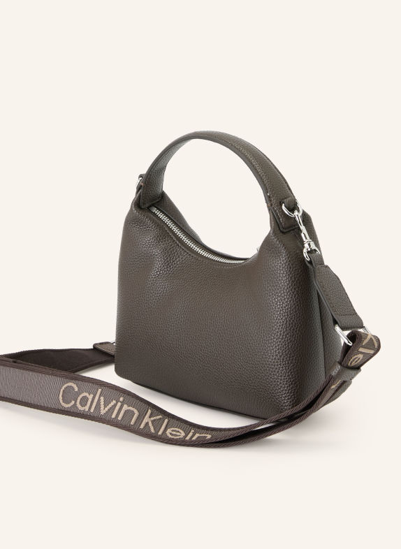 Calvin Klein Handtasche DUNKELBRAUN