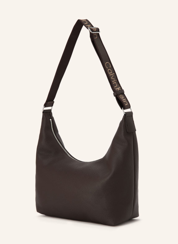 Calvin Klein Buideltas MARRON FONCÉ / ZILVER