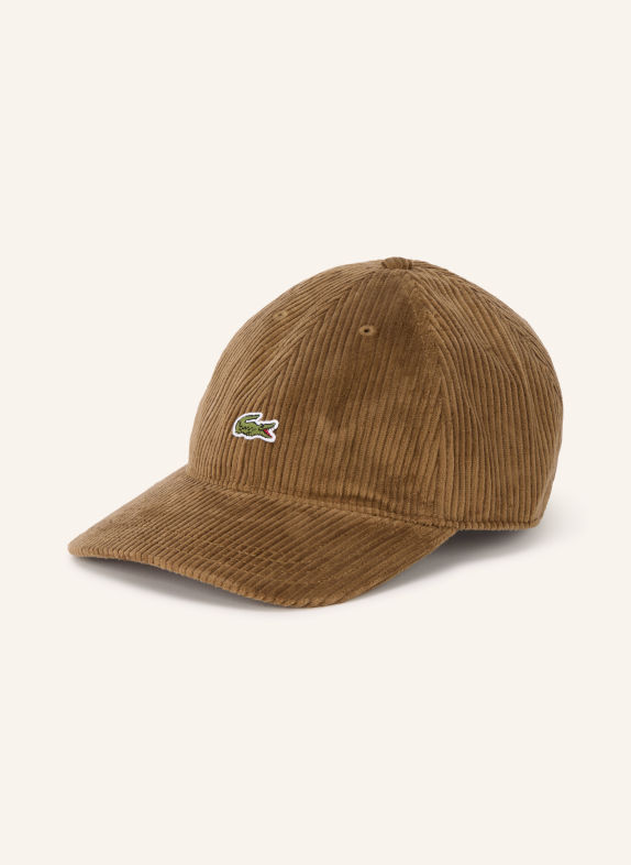 LACOSTE Cord-Cap BRAUN