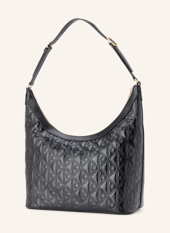 Calvin Klein Schultertasche SCHWARZ / GOLD