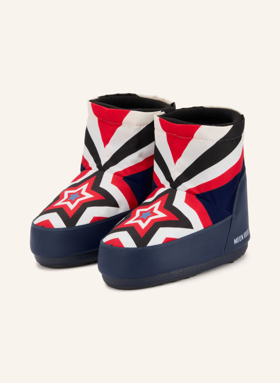 MOON BOOT Moon boots COMET BLEU FONCÉ / ROUGE / BLANC