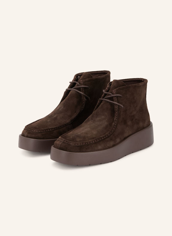 Calvin Klein Schnürboots DUNKELBRAUN