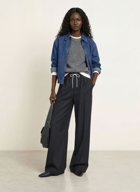 CLOSED WYNSTON Trousers DARK BLUE