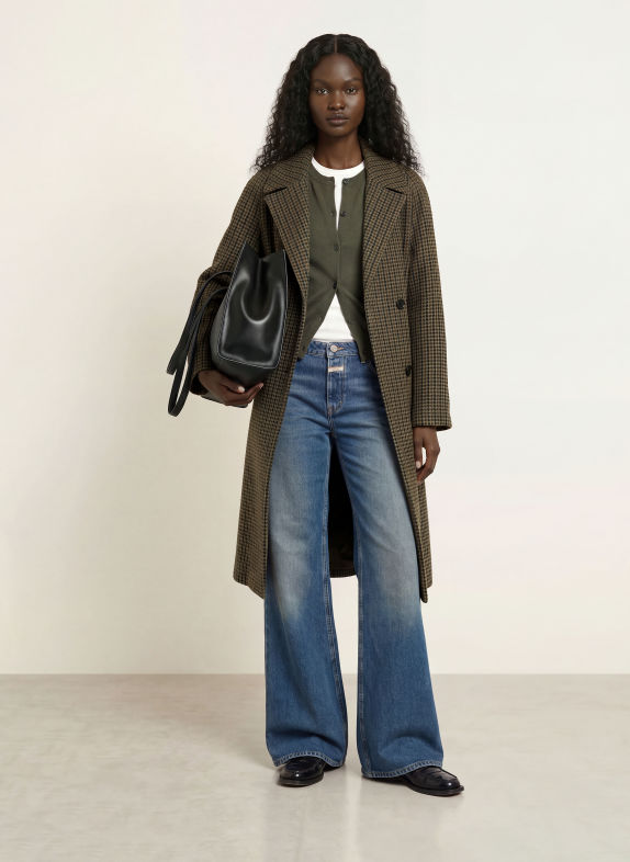 CLOSED Manteau GRIS / GRIS FONCÉ / OLIVE