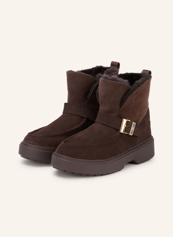 TOMMY HILFIGER Boots MARRON FONCÉ