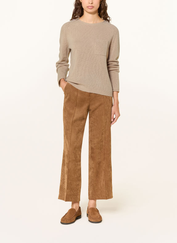LUISA CERANO Sweater LIGHT BROWN
