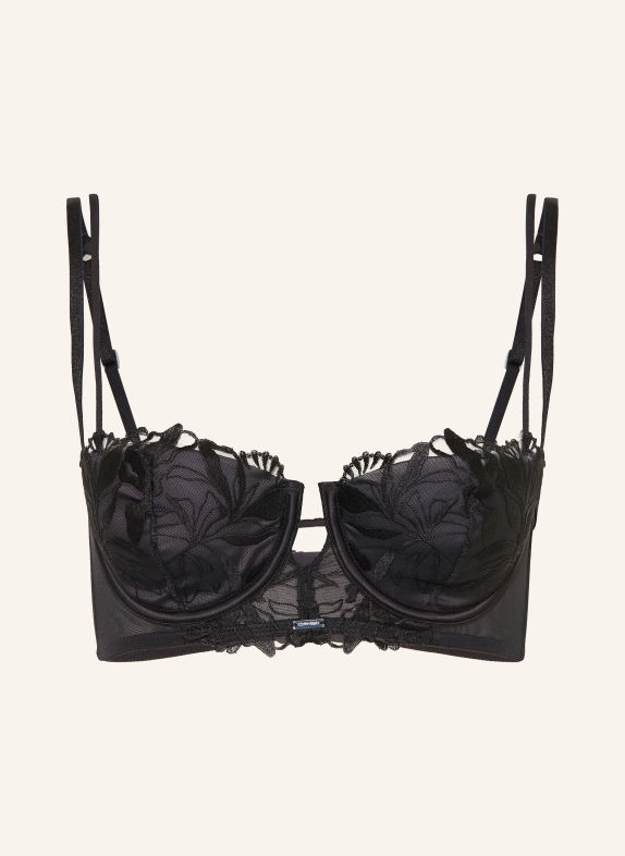 Calvin Klein Balconette bra CK BLACK FLORAL LACE BLACK