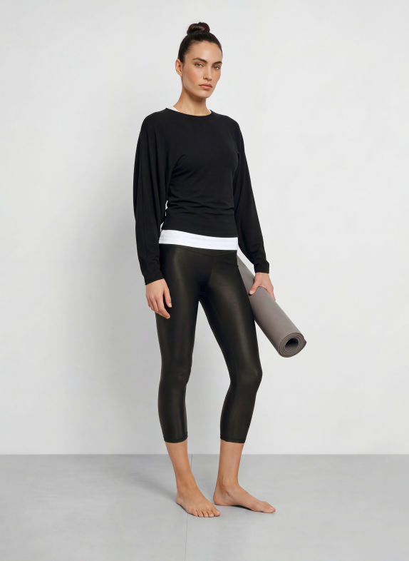 MANDALA Longsleeve PULSE SCHWARZ