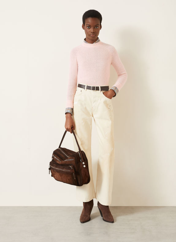 Acne Studios Cashmere Sweaters LIGHT PINK