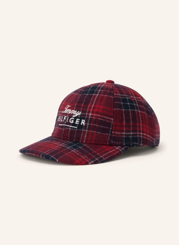 TOMMY HILFIGER Pet ROOD / CRÈME / DONKERBLAUW