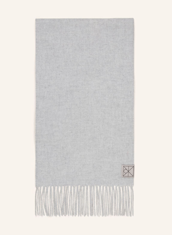 Calvin Klein Cashmere-Schal GRAU