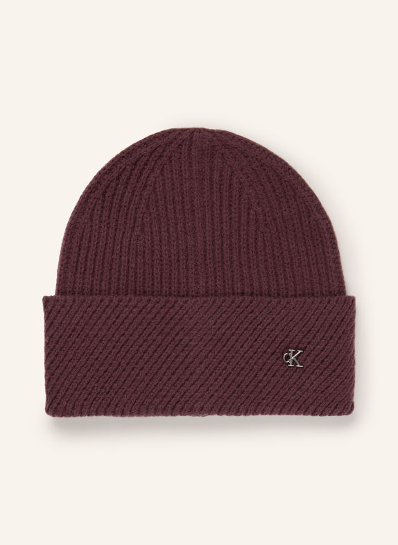 Calvin Klein Hat DARK RED