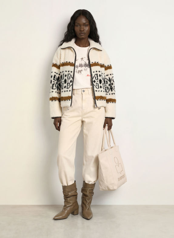 MARANT ÉTOILE Shopper YENKY BÉŽOVÁ