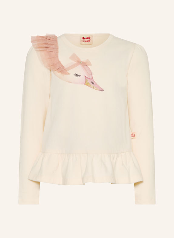 HUST and CLAIRE Longsleeve HCALMA CREME