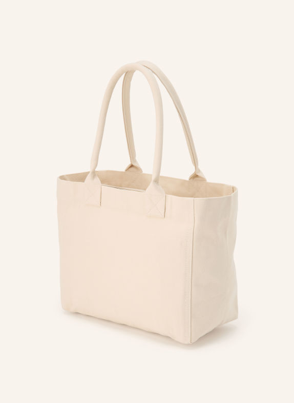 ISABEL MARANT Sac cabas YENKY ZIPPED avec fil pailleté MARRON CLAIR