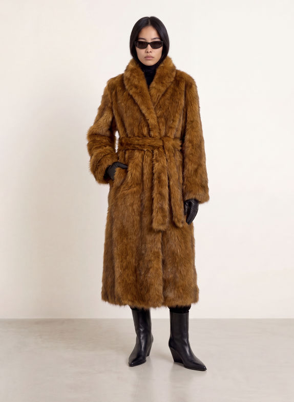 ELEH Coat CAMEL / BROWN