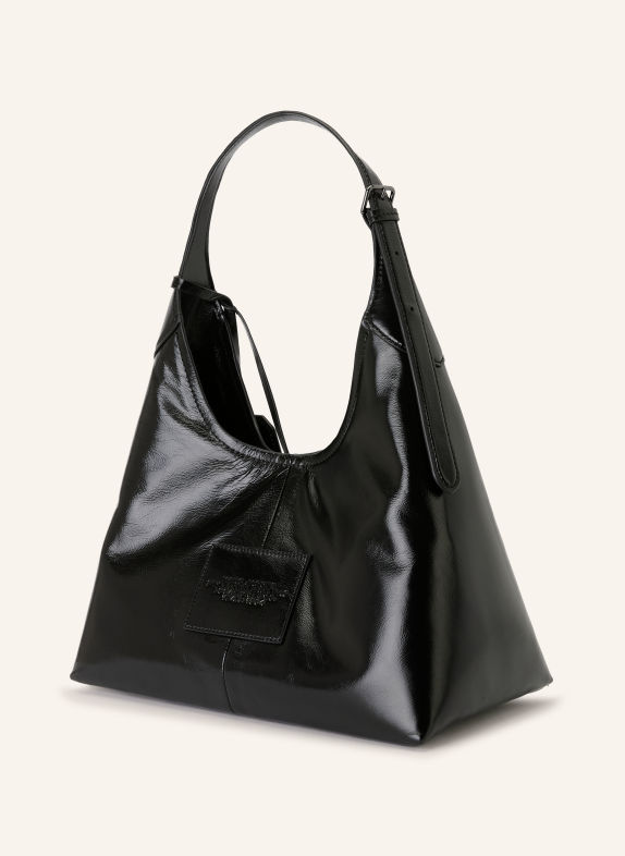 MARC JACOBS Shoulder bag: THE BELTED SACK BAG BLACK